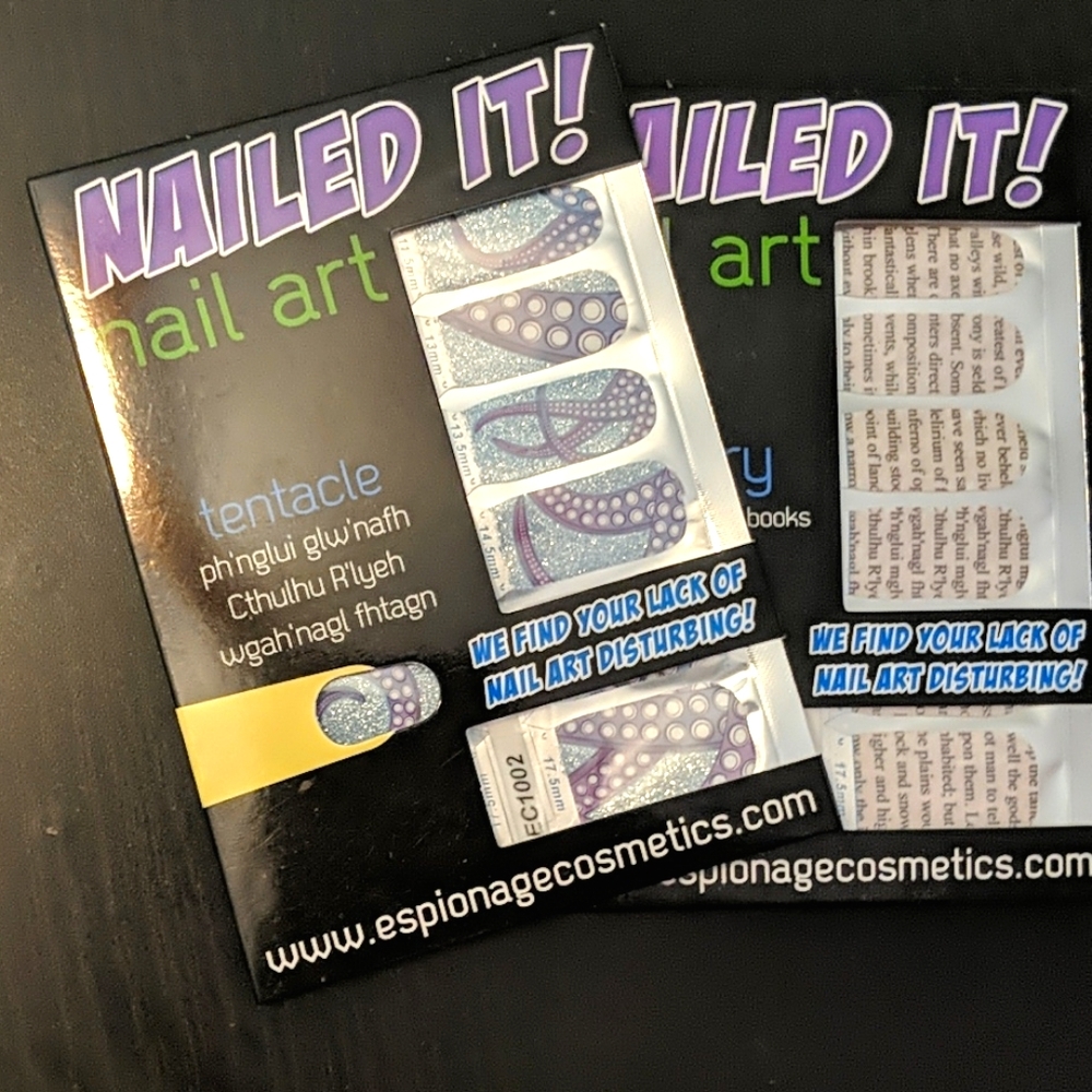 Espionage Cosmetics Nailed It! Nail Wraps (2)